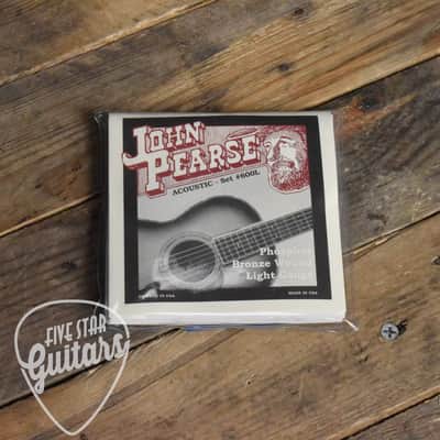 John Pearse PB600L Phosphor Bronze Light Acoustic Guitar Strings - 12/53 image 2