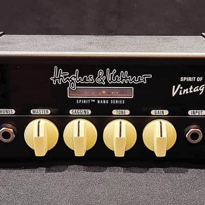 Hughes & Kettner Spirit Nano Spirit of Vintage 25-Watt Mini Guitar Amp Head 2020 - 2021 - Black image 2