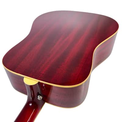 2010 Epiphone Hummingbird HS - Cherry Sunburst image 17