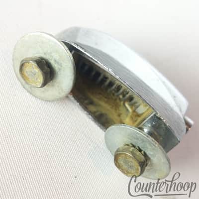 *Gretsch Floor Tom/Snare Drum Lug Round Badge Vintage Chrome 60s Brooklyn USA* image 3