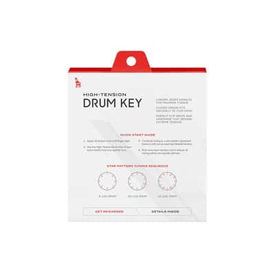 Immagine Evans HIGH TENSION DRUMM KEY 2026 - BLACK/CHROME - 5