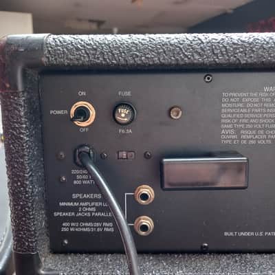 Vintage Peavey Mark VI Bass Series 402 400-Watt Bass Head 1990s - made in U.S.A. image 7