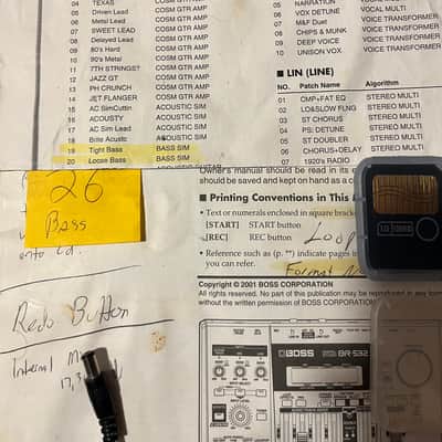 Boss BR-532 Digital Studio Compact 4-Track Recorder 2000s - Dark Gray image 8