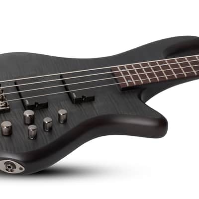 Schecter Stiletto Studio-4 See-Thru Black Satin image 2