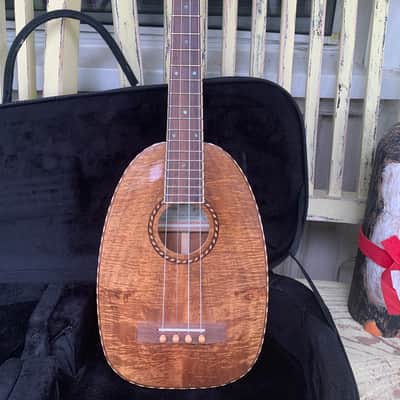 Tony Graziano Koa Pineapple Tenor Ukulele image 1