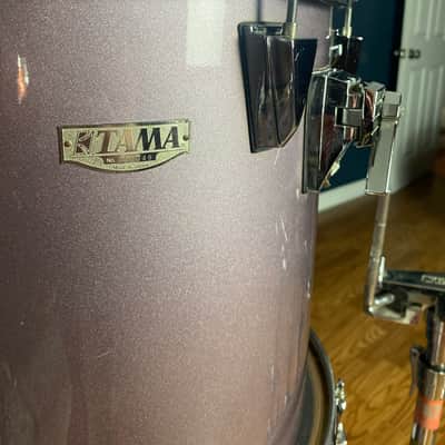 Tama Granstar Concert Tom 9-piece drum set in Heather Metallic finish image 5