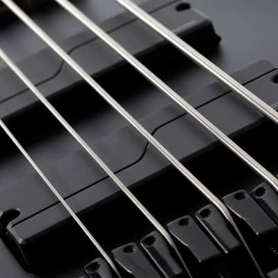 Schecter SLS Evil Twin-5 LH Satin Black image 6