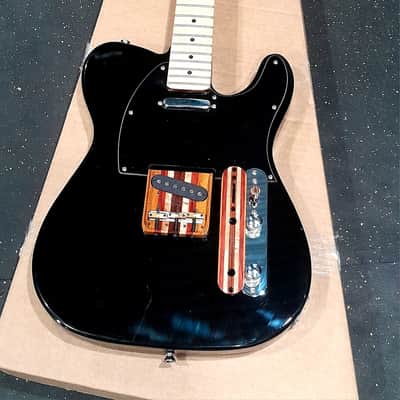 Hillbilly Guitars Custom Exotic Wood Fender Telecaster Bridge w Brass Comp Saddles image 2