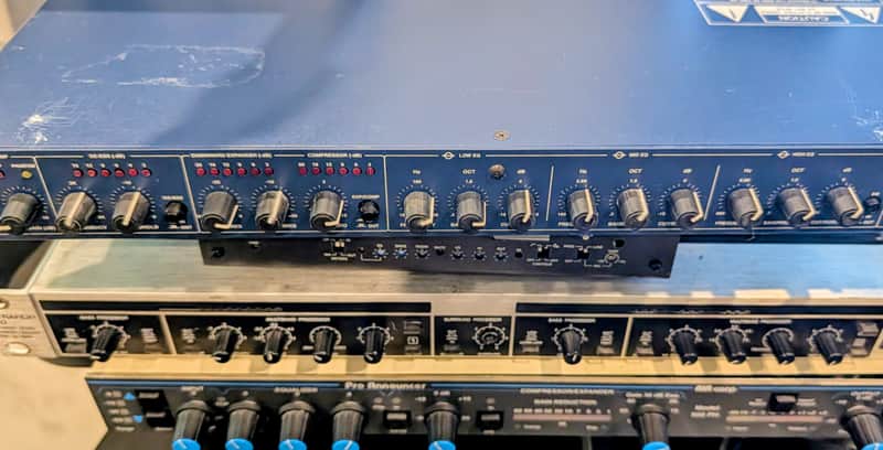 Symetrix 528e Single-Channel Voice Processor 2010s - Black image 1
