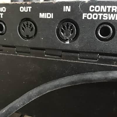 Sequential Six-Trak (Keyboard removed) 6-Voice Polyphonic Synthesizer 1984 - 1985 - Black with Wood Sides image 5
