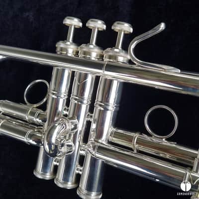 Immagine Bach Stradivarius C 180SL- 229 Chicago large lightweight trumpet case mouthpiece  gamonbrass - 11