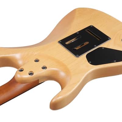 Ibanez TQM2 CUF Tom Quayle Signature Electric Guitar. Flat Charcoal Black Burst with Case image 7