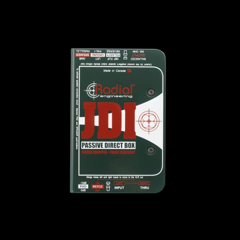 Radial JDI - Jensen Equipped 1-channel Passive Instrument Direct Box image 1
