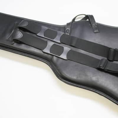 Levy's Standard Leather Bass Gigbag - Black **Alembic Patch** image 8
