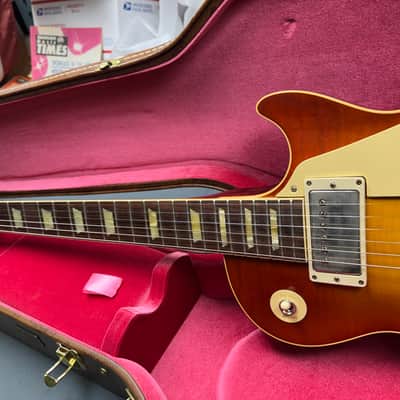 Gibson Custom Les Paul 60th Anniversary Limited Edition V2 2020 - Tomato Soup Burst #001709 image 7