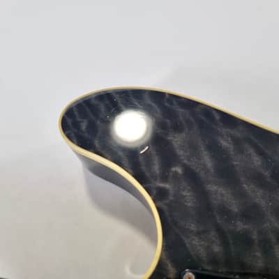 Fender Telecaster Set Neck 1991 Custom Shop Trans Black image 11