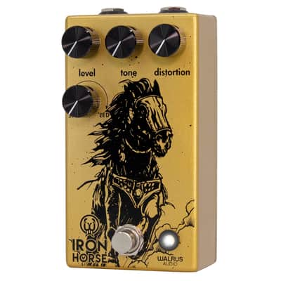 Walrus Audio Iron Horse V3 High-Gain Distortion LM308 Guitar Pedal Bild 4