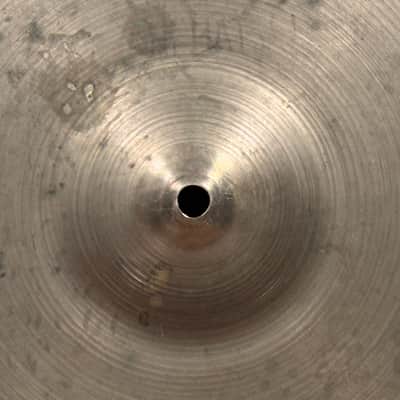 14" Zildjian A 1940s-1950s Trans Stamp THIN Hi-Hat Cymbal Pair 610g/642g *Video Demo* image 4