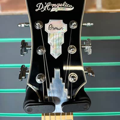 D'Angelico Premier EXL-1 Ocean Turquoise 2018 Hollow Body Electric Guitar image 7