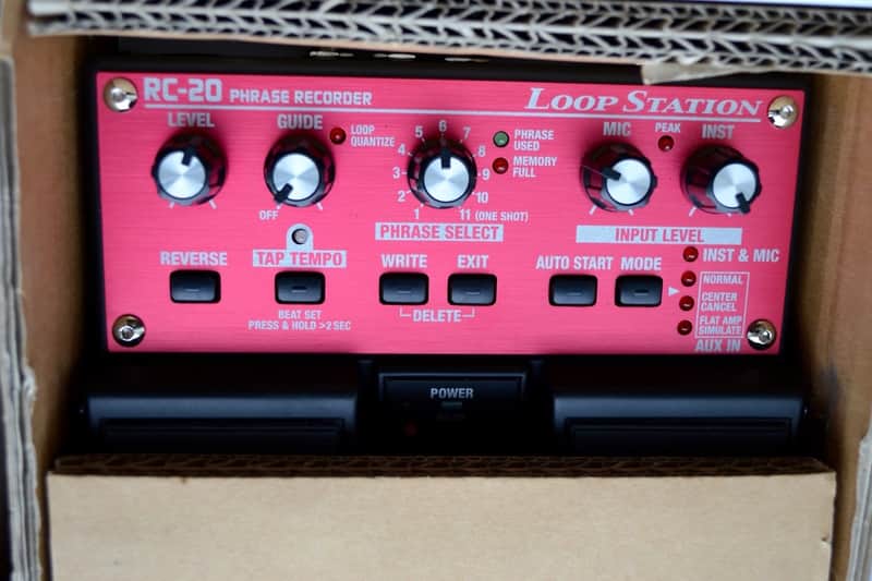 Boss RC-20 Loop Station Pedal | Reverb