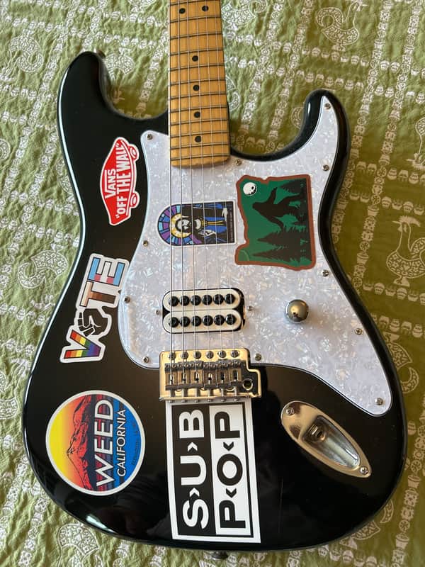 Fender Stratocaster Early 90s  - Black image 1
