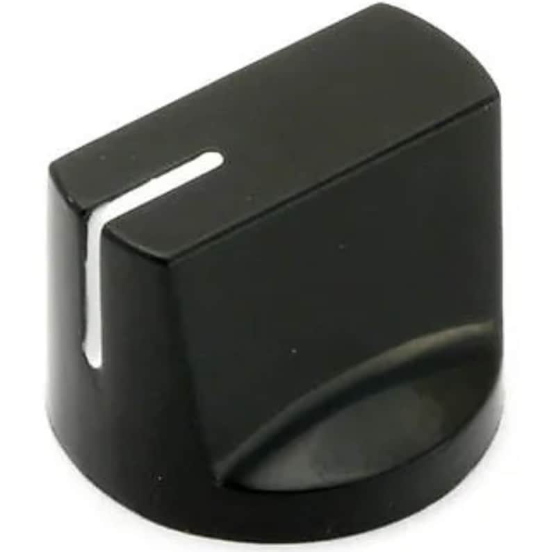 Black Pointer Knob with Set Screw 1/4" DIY Effects Pedal Projects Davies 1510 image 1