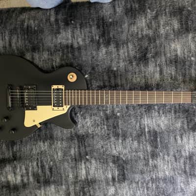 Les Paul Style - Goth w/ Seymour Duncan humbuckers & Epiphone Back Pack image 2