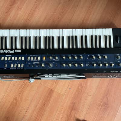Korg PolySix 220v + Midi ModyPoly HiRes Tubbutec + Korg Flightcase image 7