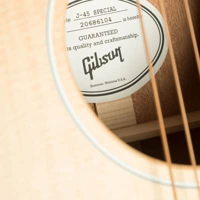 Gibson J-45 Special | Satin Natural image 8