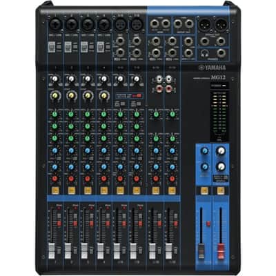 Yamaha MG12 Analog 12-Channel Mixing Console image 1