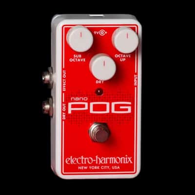 Electro-Harmonix Nano Pog Polyphonic Octave Generator Pedal image 2