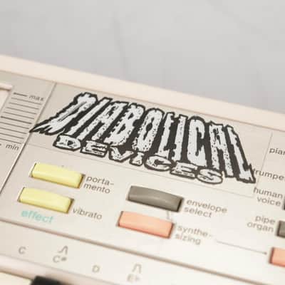 Diabolical Devices Casio SK-1 Circuit Bent Sampling Keyboard Synthesizer #38947 image 13