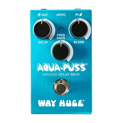 Way Huge Smalls Aqua Puss Analog Delay Pedal - Open Box image 1