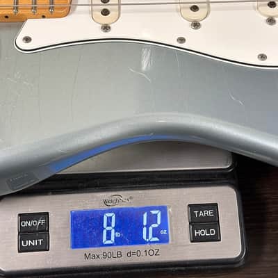 Used 2005 Fender Custom Shop 1966 Stratocaster Ice Blue Metallic Closet Classic w/case TSU24607 image 12
