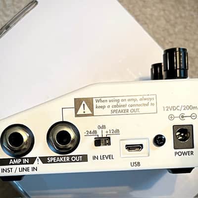 Two Notes Torpedo C.A.B. M Speaker Simulator / Amp DI 2019 Used Mint - White w/original box, power supply, cable, etc. image 2