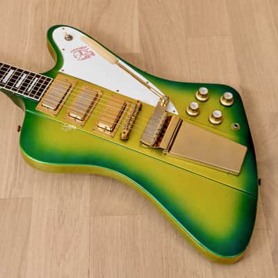 2000 Gibson Custom Shop Firebird VII Green Sparkle Burst w/ Case image 10