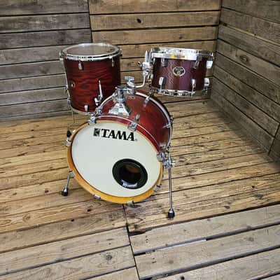 Drum Kit Tama Silverstar All Birch Shell, Red Includes Bags! RKSVS120326