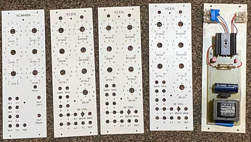 Digisound 80 modular synthesizer blank panels image 1