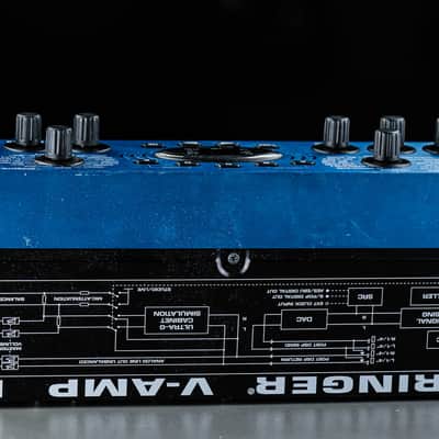 2006 Behringer V-AMP Pro Rackmount Amp Modeler and Multi-Effect blue image 6