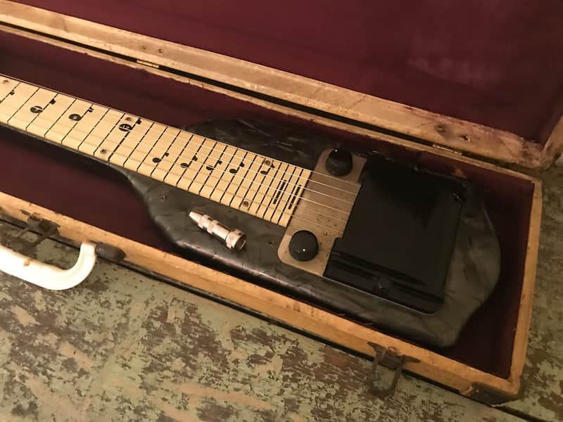 1950s National Chicagoan Lap Steel - Gray Moto - OHSC - Cool image 1