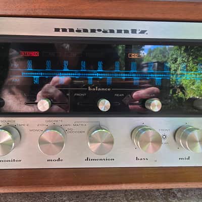 Marantz 4300 Pro Serviced Stereo/Quad Receiver Custom Wood Case Superb Sound LED image 22