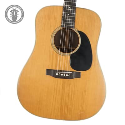 1968 Martin D-28 Natural Brazilian image 1