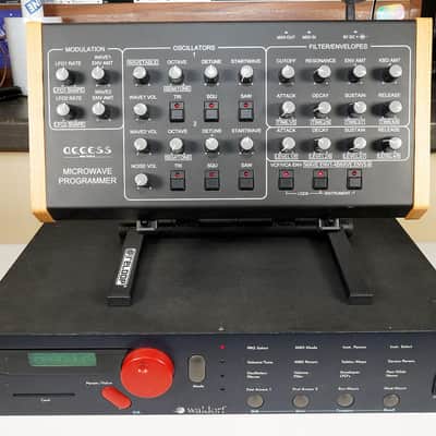 Waldorf Microwave RackWavetable Synth 1989 W/Programmer image 12