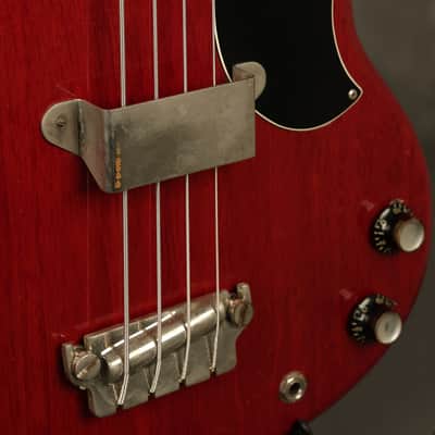 all original 1964 Gibson EB-0 Bass Cherry imagen 4