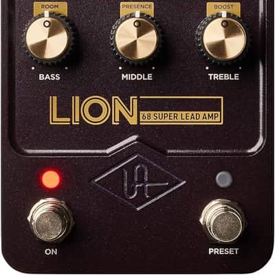 Universal Audio Lion '68 Super Lead Amp - Black image 1