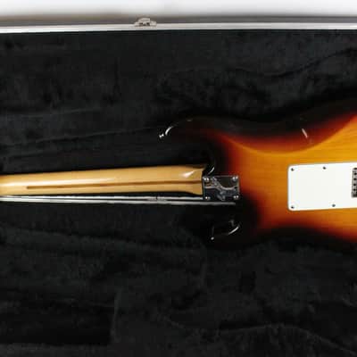 1989 Vintage Fender Stratocaster Plus Sunburst ~ALL Original~ Wilkinson Nut Strat +OHSC TBX Tone USA 1980s image 5