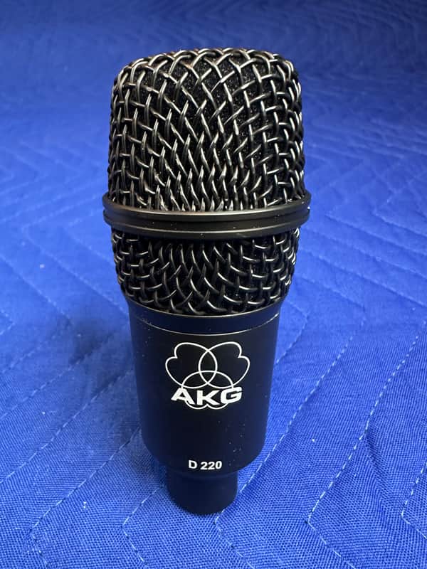 AKG D220 1990s - Matte Black image 1
