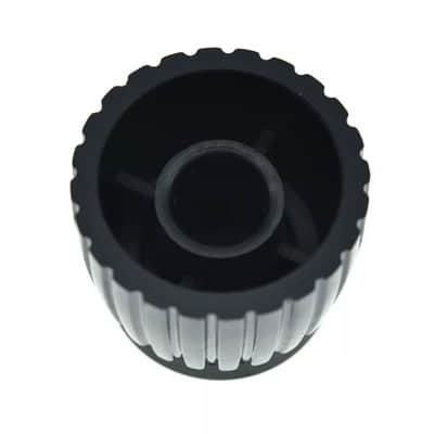 Marshall Amp Knobs - Black with Black Cap, Push-On (Set of 20) image 3