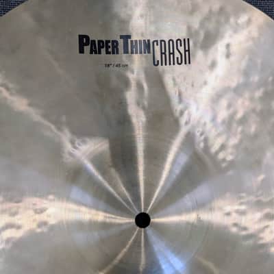 Zildjian 18" K Series Paper Thin Crash Cymbal 2023 - Present - Traditional image 3