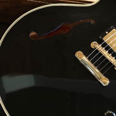 2022 Gibson Custom Shop '59 ES-355 Reissue Semi-Hollow Electric Guitar Ebony + COA OHSC image 4